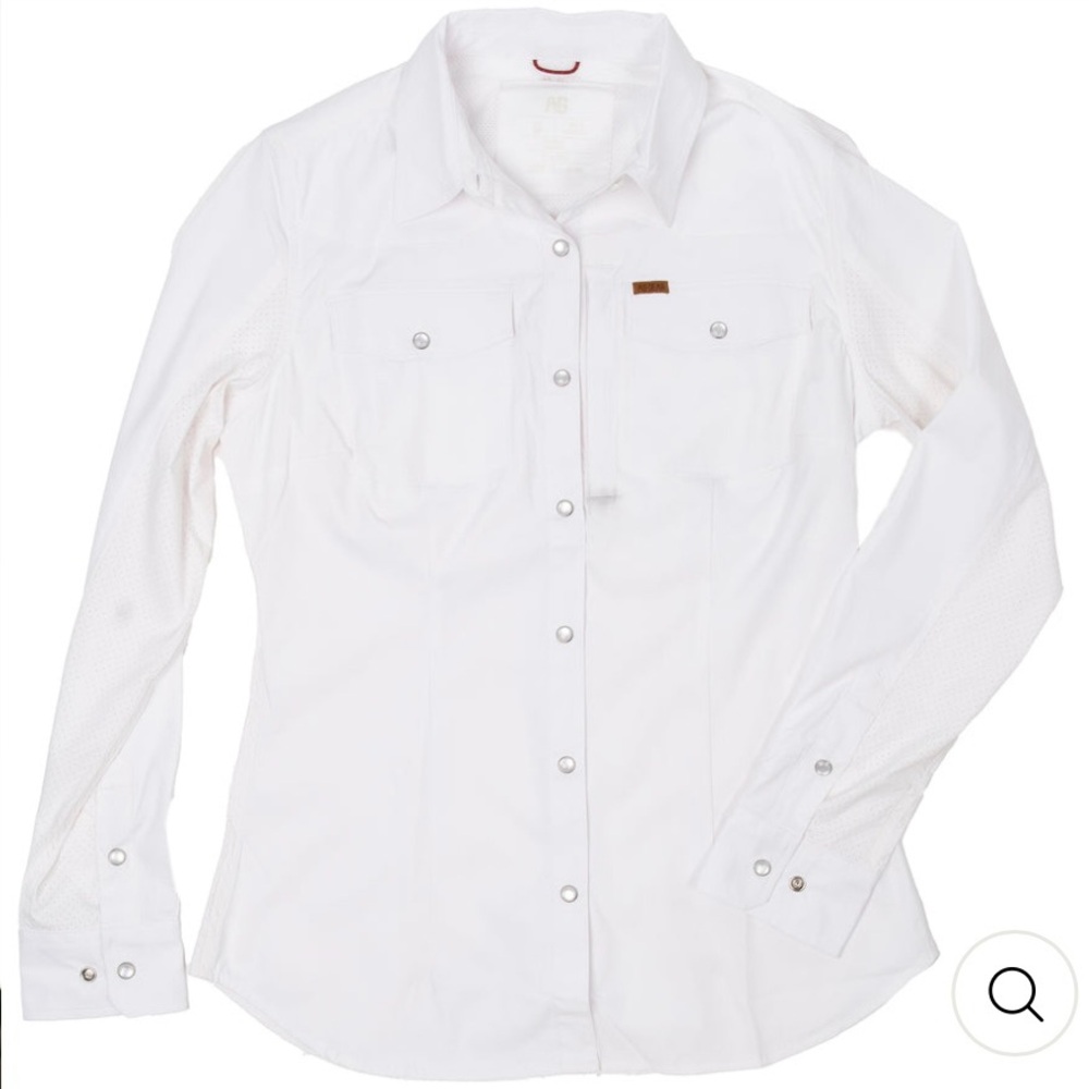 Ag Gear Women’s Stockyard LS button up size Large